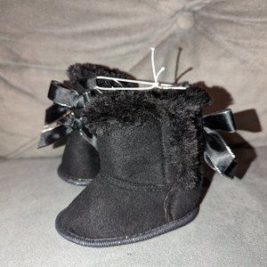Brand New with Tag.  Koala Baby Black Boots Size 2